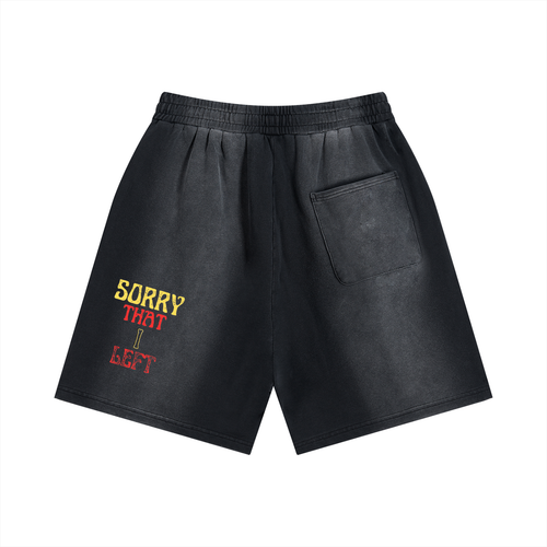 Sun Fade Distressed Shorts